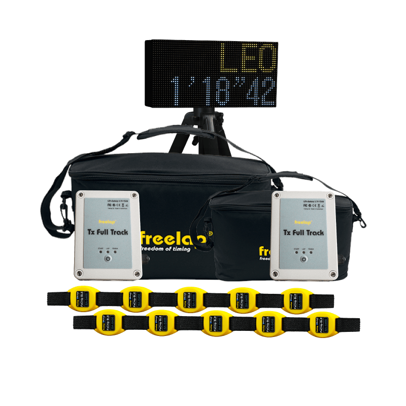 Permanent track pack freelap