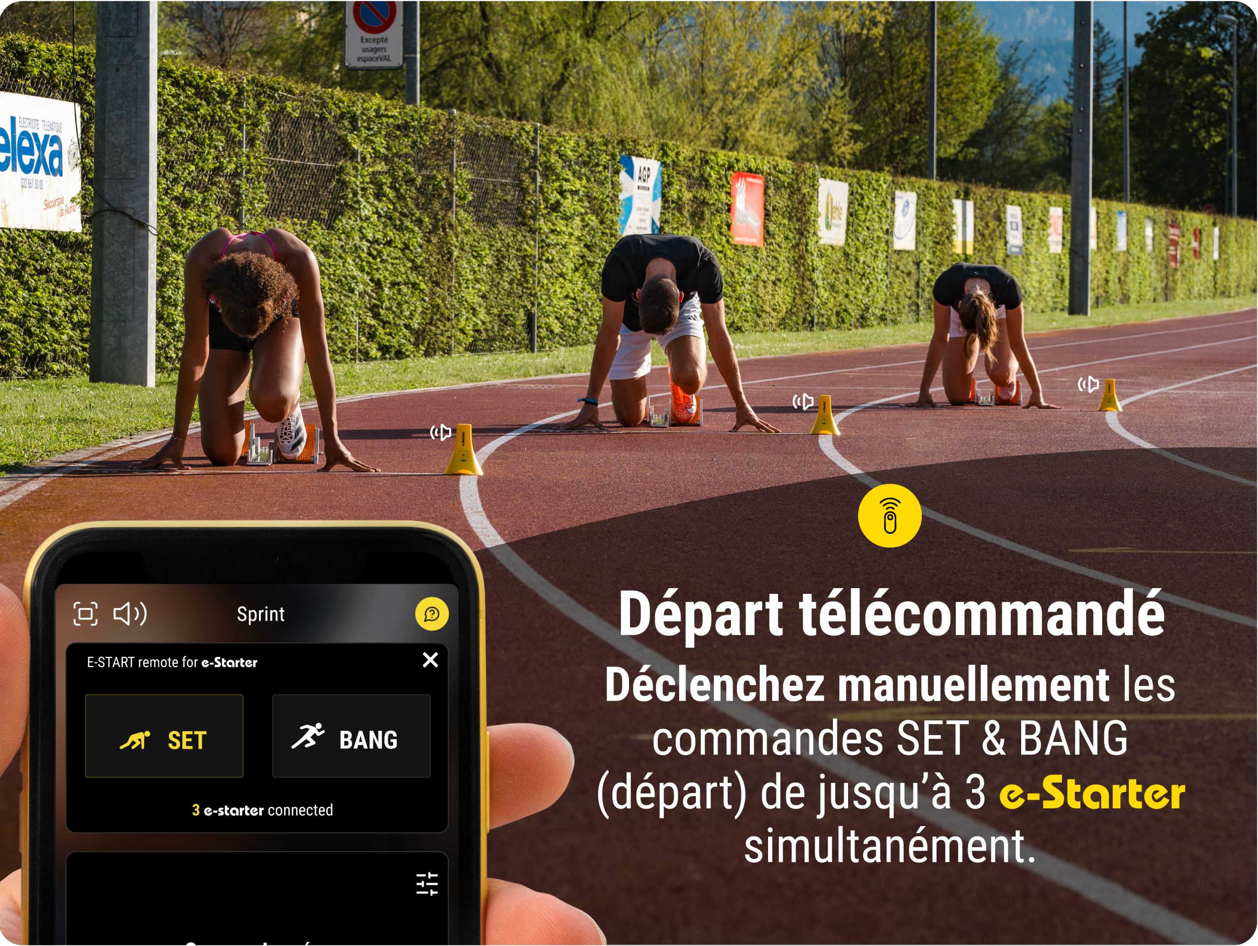 e-Starter -Départ télécommandé